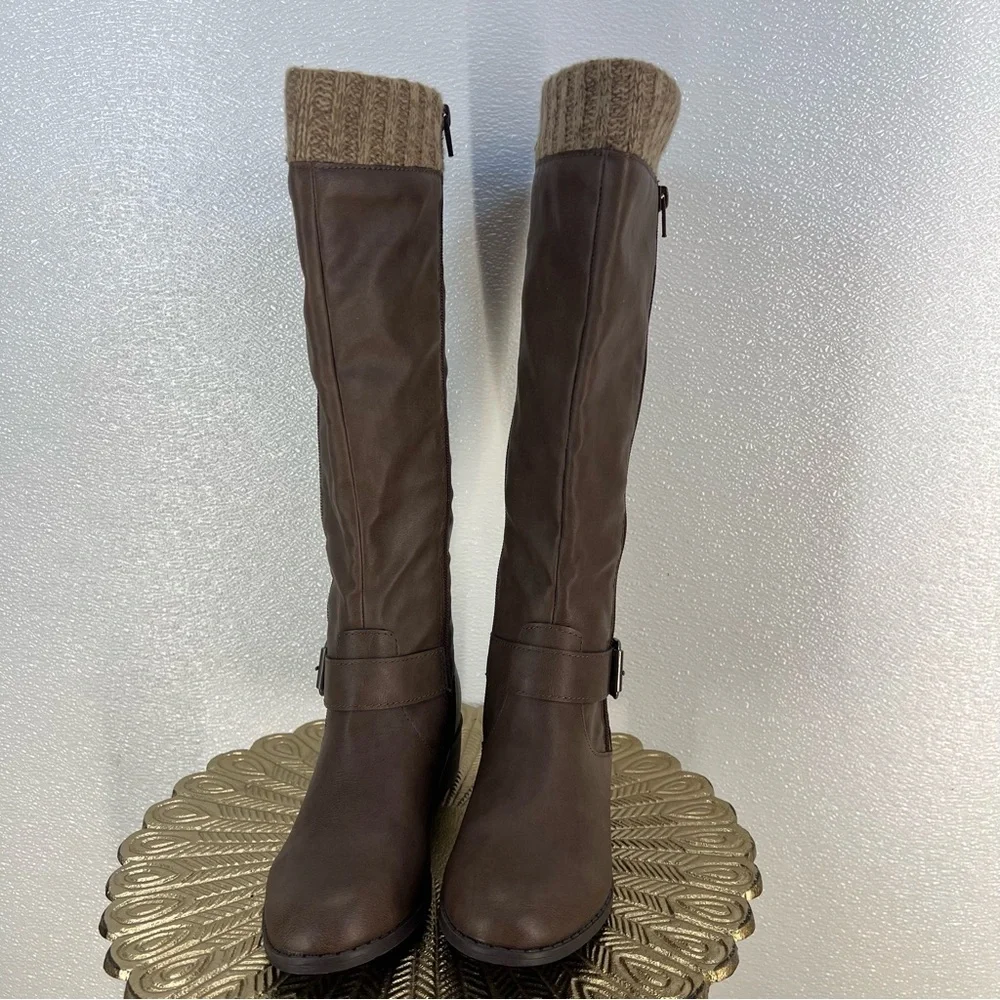 Me Too Carmella Riding Boots‎ – Brown, Size 6M 👢